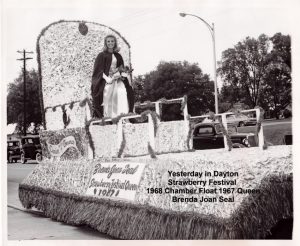 Brenda Joan Seal 1967 Tennessee Strawberry Festival Queen